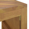 Wandtafel 110X35X75 Cm Massief Teakhout