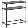 Wandtafel Met Glazen Blad Staal