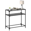 Wandtafel Met Glazen Blad Staal