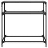 Wandtafel Met Glazen Blad Staal