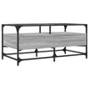 Salontafel Met Glazen Blad 98,5X50X45 Cm Staal