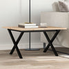 Salontafel 90X40X45,5 Cm Grenenhout En Staal