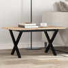 Salontafel 90X40X45,5 Cm Grenenhout En Staal
