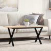 Salontafel 90X40X45,5 Cm Grenenhout En Staal