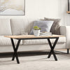 Salontafel 90X40X45,5 Cm Grenenhout En Staal