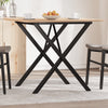 Salontafel 90X40X45,5 Cm Grenenhout En Staal
