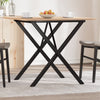Salontafel 90X40X45,5 Cm Grenenhout En Staal