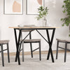 Salontafel 90X40X45,5 Cm Grenenhout En Staal