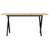 Salontafel 90X40X45,5 Cm Grenenhout En Staal