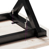 Salontafel 90X40X45,5 Cm Grenenhout En Staal