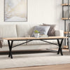 Salontafel 90X40X45,5 Cm Grenenhout En Staal