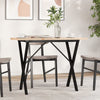 Salontafel 90X40X45,5 Cm Grenenhout En Staal