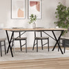 Salontafel 90X40X45,5 Cm Grenenhout En Staal