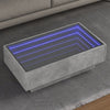 Bijzettafel Met Led Bewerkt Hout