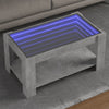 Salontafel Met Led 53X53X45 Cm Bewerkt Hout Eiken