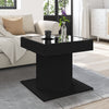 Salontafel Met Led 50X50X45 Cm Bewerkt Hout Eiken