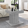 Salontafel Met Led 50X50X45 Cm Bewerkt Hout Eiken