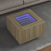 Salontafel Met Infinity Led Eiken