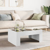 Salontafel Met Infinity Led 70X50X30 Cm Wit