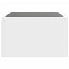 Salontafel Met Infinity Led 70X50X30 Cm Wit