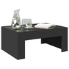 Salontafel Met Infinity Led 70X50X30 Cm Zwart