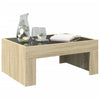 Salontafel Met Infinity Led 70X50X30 Cm Kleurig Sonoma Eiken