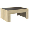 Salontafel Met Infinity Led 70X50X30 Cm Kleurig Sonoma Eiken