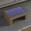 Salontafel Met Infinity Led 70X50X30 Cm Kleurig Sonoma Eiken