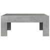 Salontafel Met Infinity Led 70X50X30 Cm Betongrijs