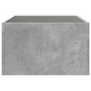 Salontafel Met Infinity Led 70X50X30 Cm Betongrijs