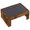 Salontafel Met Infinity Led 70X50X30 Cm Kleurig Gerookt Eiken