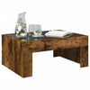 Salontafel Met Infinity Led 70X50X30 Cm Kleurig Gerookt Eiken