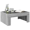 Salontafel Met Infinity Led 70X50X30 Cm Eikenkleur Grijs Sonoma