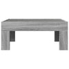 Salontafel Met Infinity Led 70X50X30 Cm Eikenkleur Grijs Sonoma