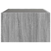Salontafel Met Infinity Led 70X50X30 Cm Eikenkleur Grijs Sonoma