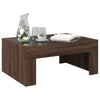 Salontafel Met Infinity Led 70X50X30 Cm Ig Bruin Eikenkleur