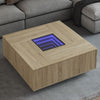 Salontafel Met Infinity Led Eiken