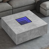 Salontafel Met Infinity Led Eiken
