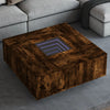Salontafel Met Infinity Led Eiken