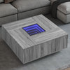 Salontafel Met Infinity Led Eiken