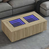 Salontafel Met Infinity Led Eiken