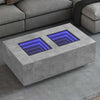 Salontafel Met Infinity Led Eiken