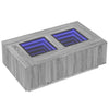 Salontafel Met Infinity Led Eiken