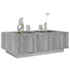 Salontafel Met Infinity Led Eiken