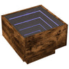 Nachtkastje Met Infinity Led 40X40X30 Cm Kleurig