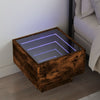 Nachtkastje Met Infinity Led 40X40X30 Cm Kleurig