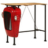 Bartafel Tractor Massief Mangohout Rood En Bruin