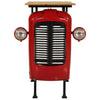 Bartafel Tractor Massief Mangohout Rood En Bruin
