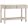 Wandtafel 110X35X75 Cm Massief Mangohout