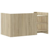 Salontafel 100X50X50 Cm Bewerkt Hout Kleurig